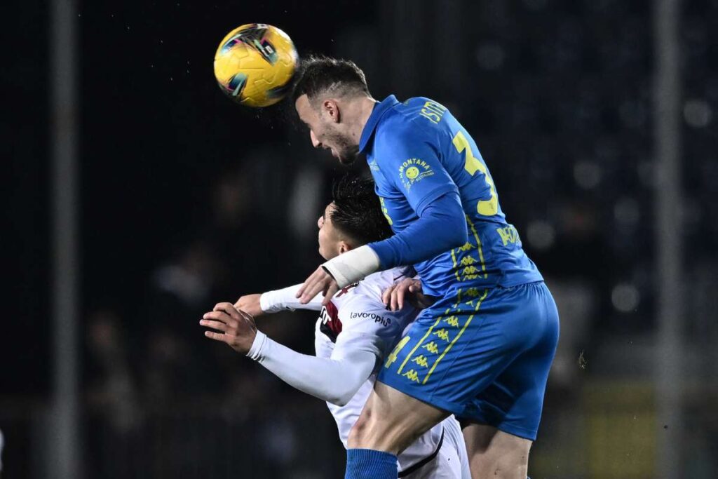 Lampi di Colombo e Dominguez, Empoli-Bologna 1-1