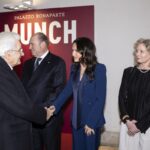 Munch a Roma, a inaugurare la mostra Mattarella e Regina di Norvegia