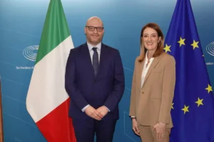 A Bruxelles incontro Fontana-Metsola, sfide politica estera e stabilità