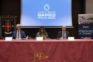 Sport diventa cultura, presentato libro dei World Skate Games 2024